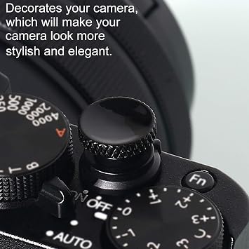 Camera Shutter Button, Delicate Soft Shutter Release Button (3 Pack)