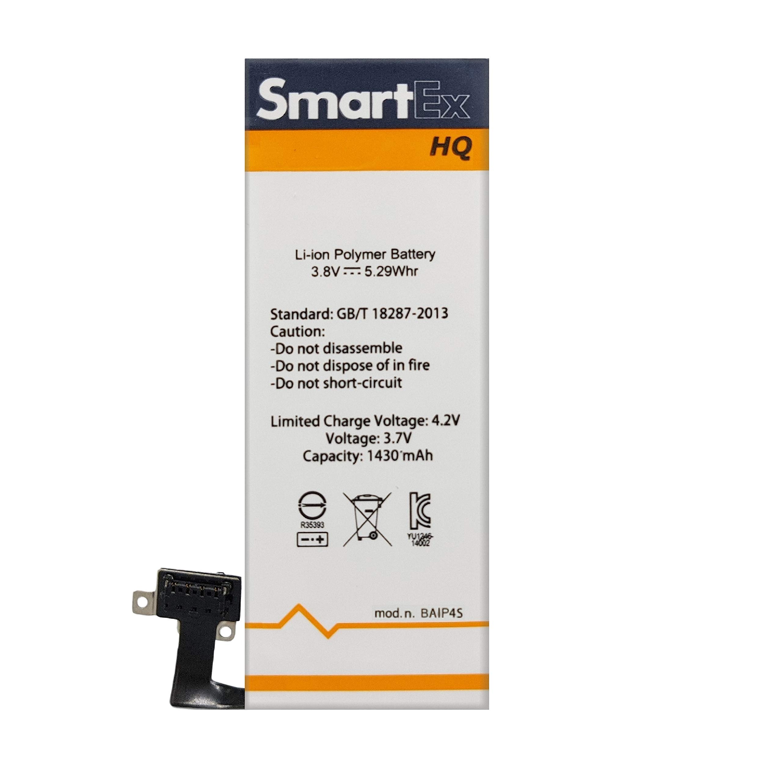 Winnerplusa Batteria Per IPhone 4s Con Cavo USB