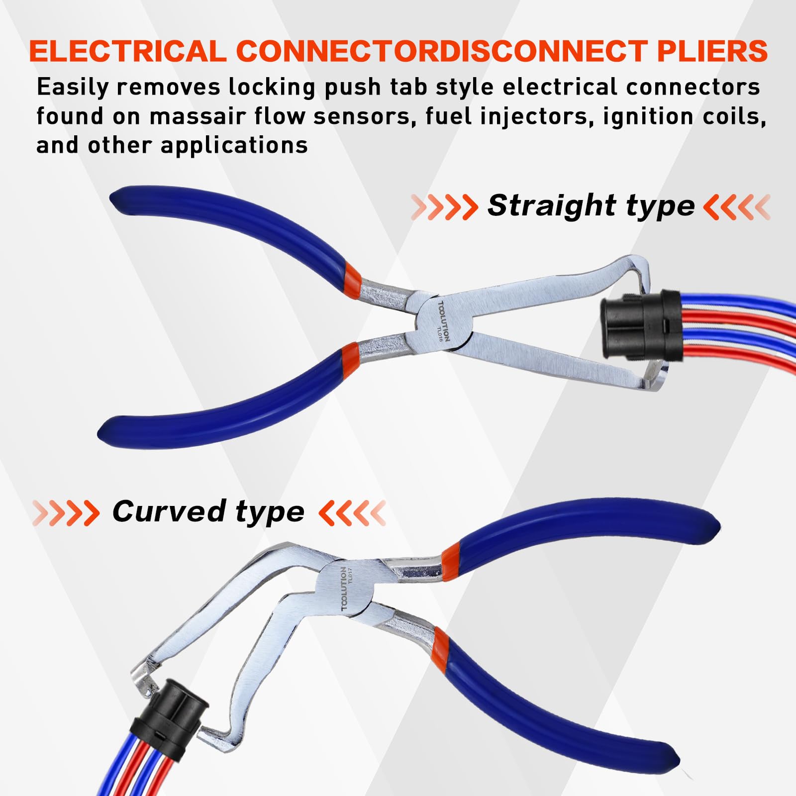 TOOLUTION 8 Inch Electrical Disconnect Pliers 2Pcs - Image 4