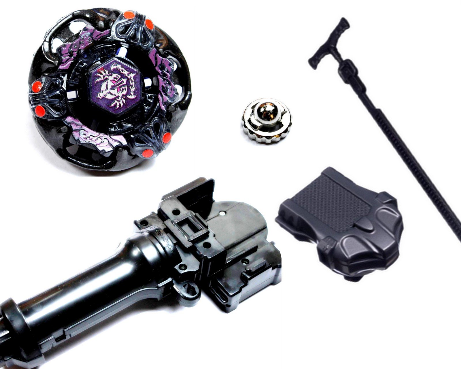 Rapidity Gravity Destroy 4D Metall-Kampfkreisel Mit Launcher – Fusion Metal Masters
