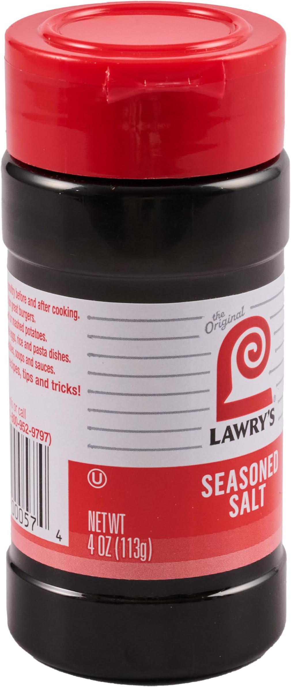 Lawry's Seasoned Salt, 4 oz (Pack of 6)