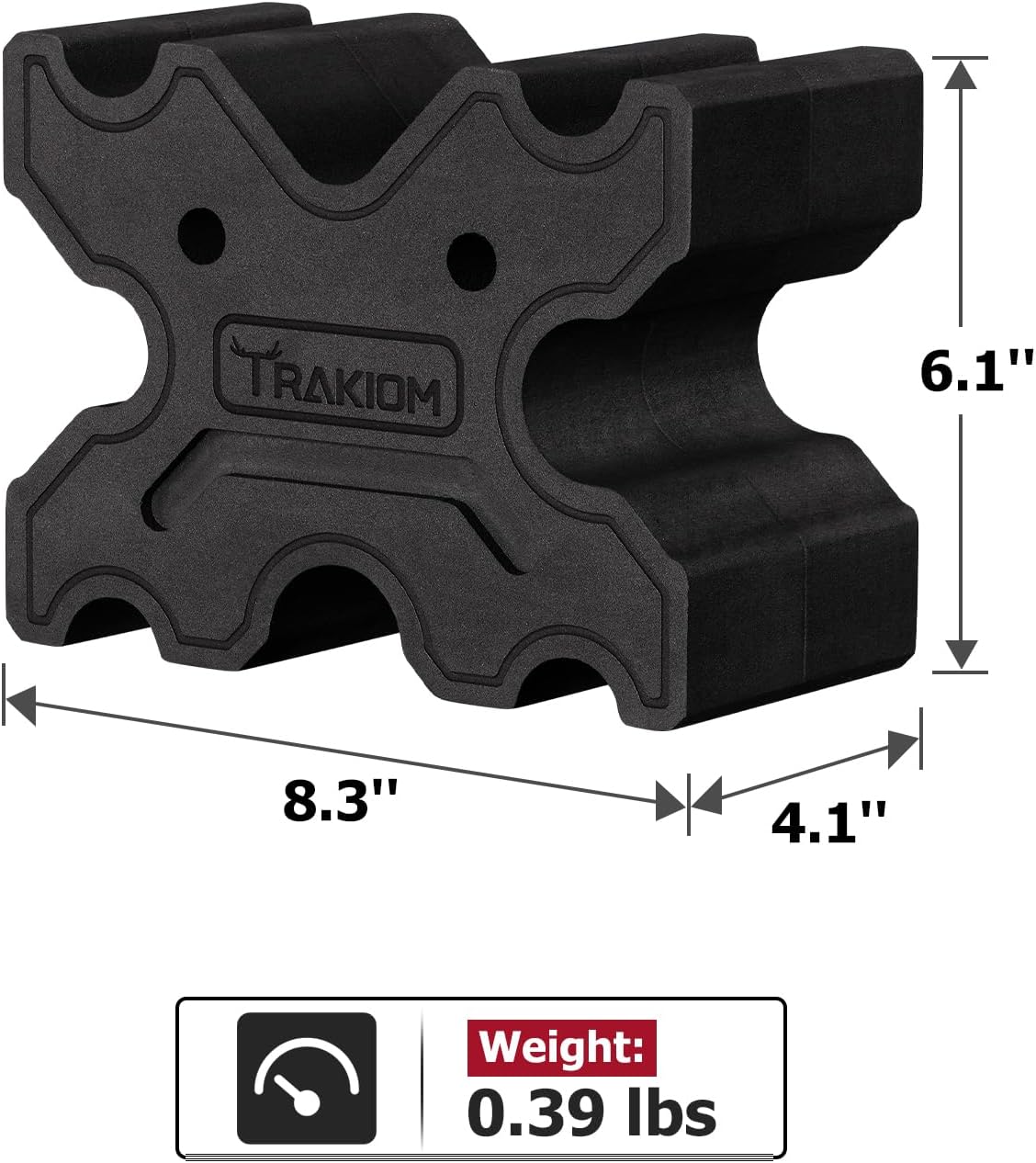 Trakiom X-Block Shooting Rest for Rifles Foam Gun Rest Shooting Bench Gun Stand Portable Lightweight Recoil Reduction
