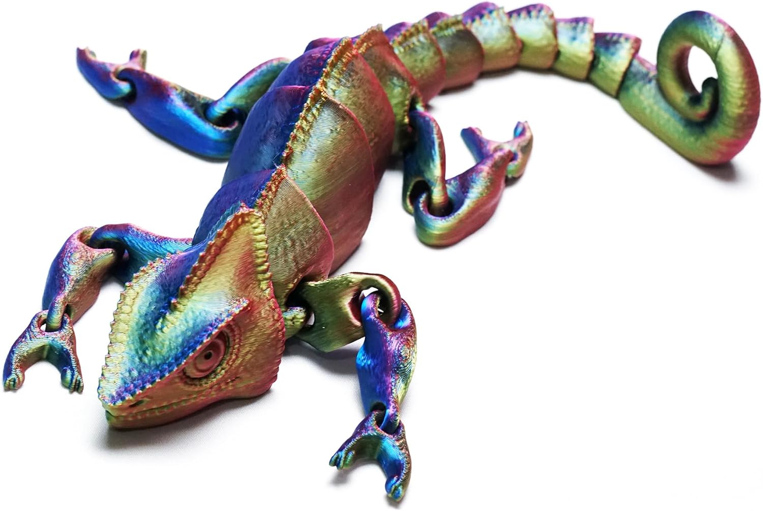 3D Printed Lizard,Articulated Models,Flexible Joint Animal lacertid Figurines, 3D Printing Stuff Cheap,Stress Relief, Fidget restlessness, ADHD Toys, Surprise Fantasy Gifts