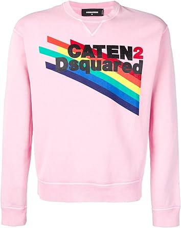 dsquared pink sweatshirt