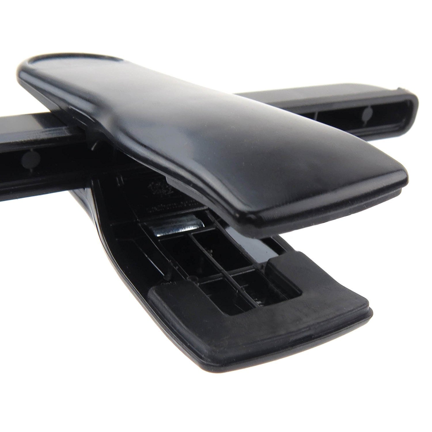 Hangerworld 12 Cintres 40cm Métal Pour Pantalon à Pinces Ajustables - Noir Antidérapant