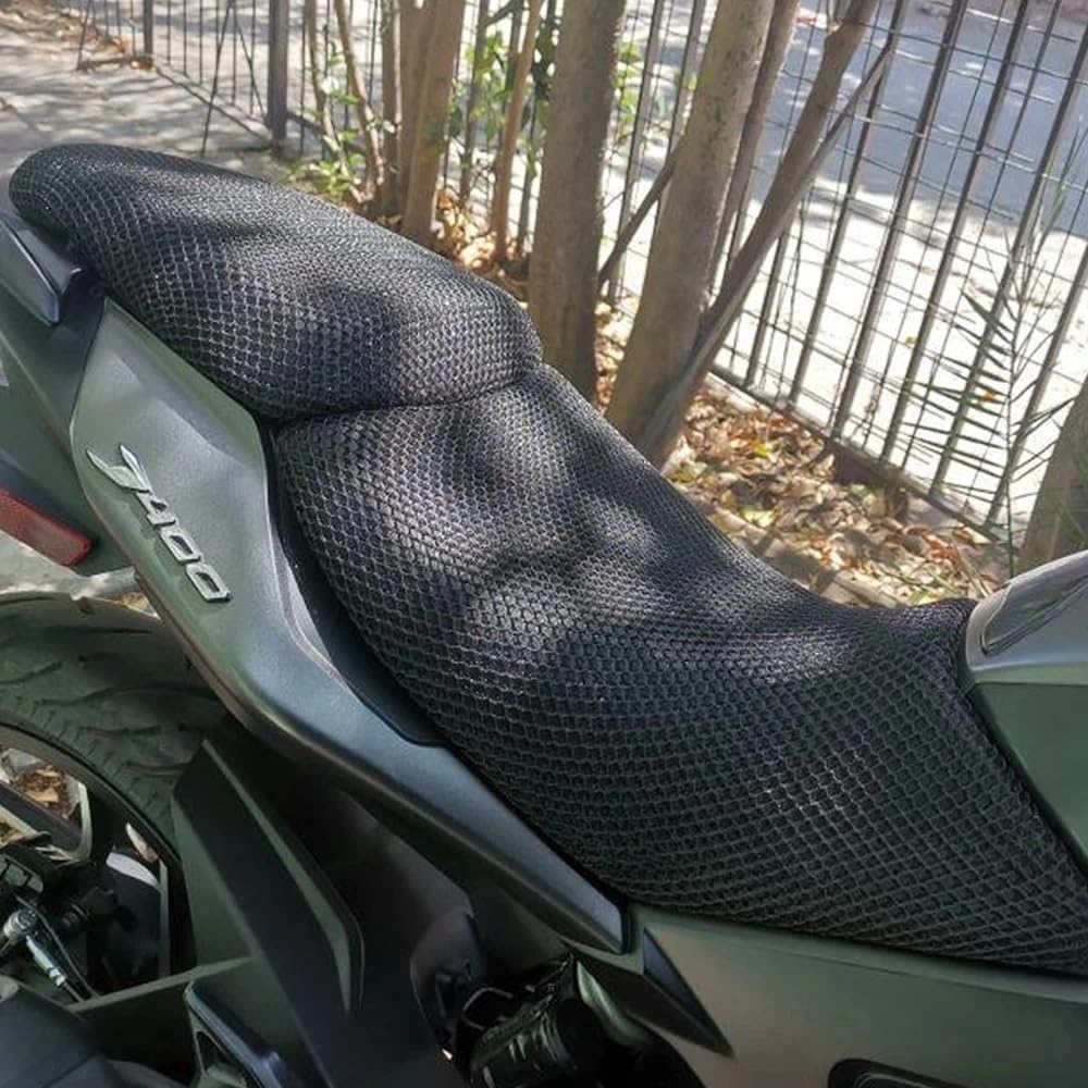 Copri Sella Scooter Cuscino Traspirante Con Rivestimento In Tessuto A Rete In Nylon Moto Per Dominar 400 UG Dominar400