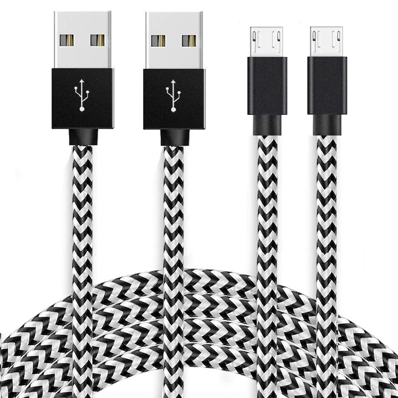 Micro USB Charger Cable,2Pack 6.6FT Designed for Old Kindle E-Readers, Paperwhite, Oasis and 2020 & Older Kindle & Fire Tablets Fire HD67810 Tablet,HDX 6″ 7″ 8.9″,Kindle Fire HD More