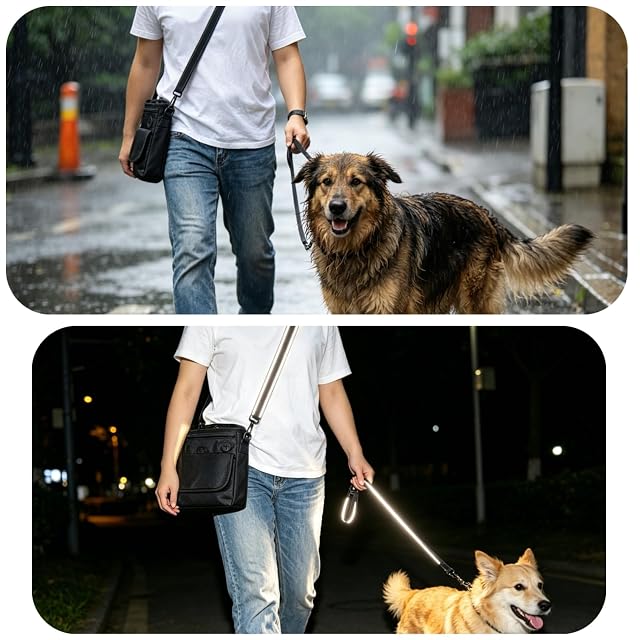 Foto 8 de 8 de HANWELL Bolsa de golosinas para perros con soporte para bolsas de