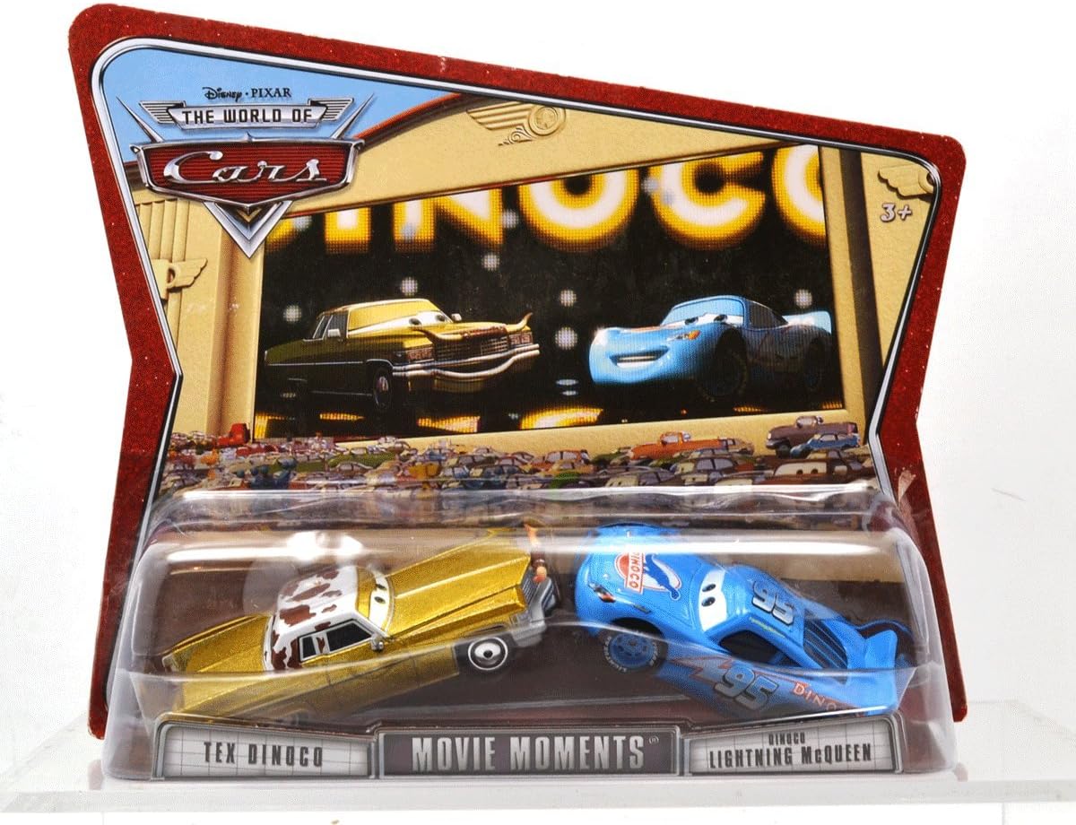 Disney Cars Movie Moments Tex Dinoco & Dinoco Lightning McQueen