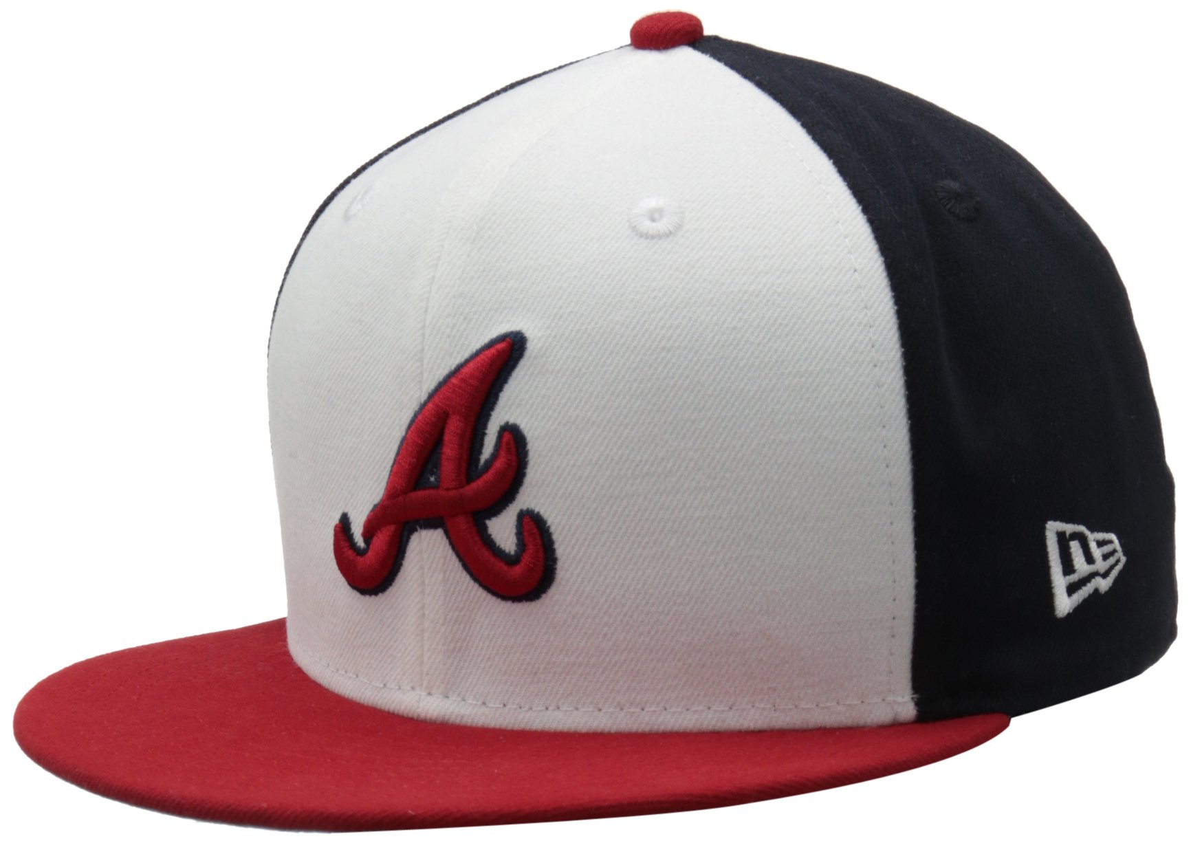 New EraMLB Atlanta Braves White Front Basic 59Fifty Fitted Cap