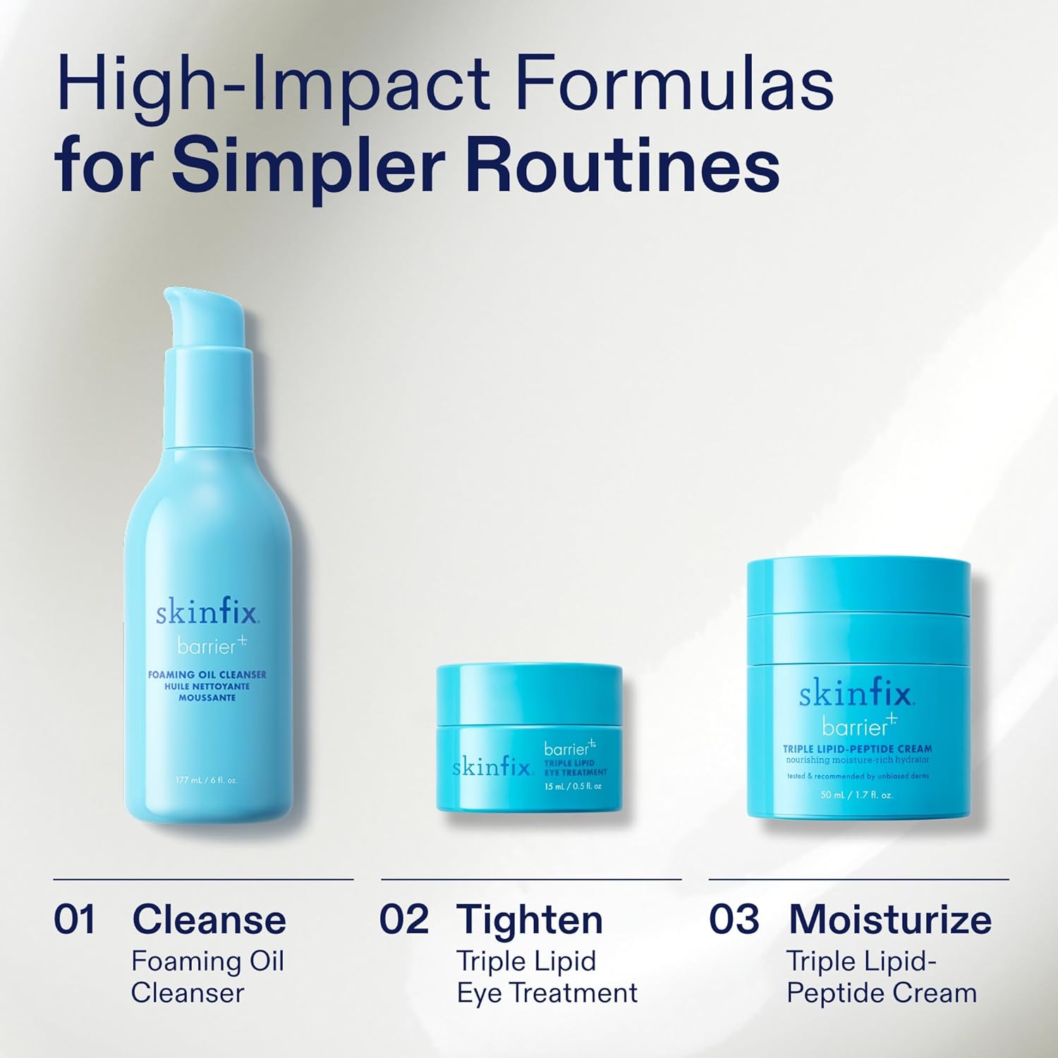 Skinfix Triple Lipid Eye Treatment - 0.5 fl oz - Eye Cream - Visibly Tightens, Depuffs & Smooths Undereyes - Non-Comedogenic - Fragrance Free - Vegan, Cruelty Free - Image 8