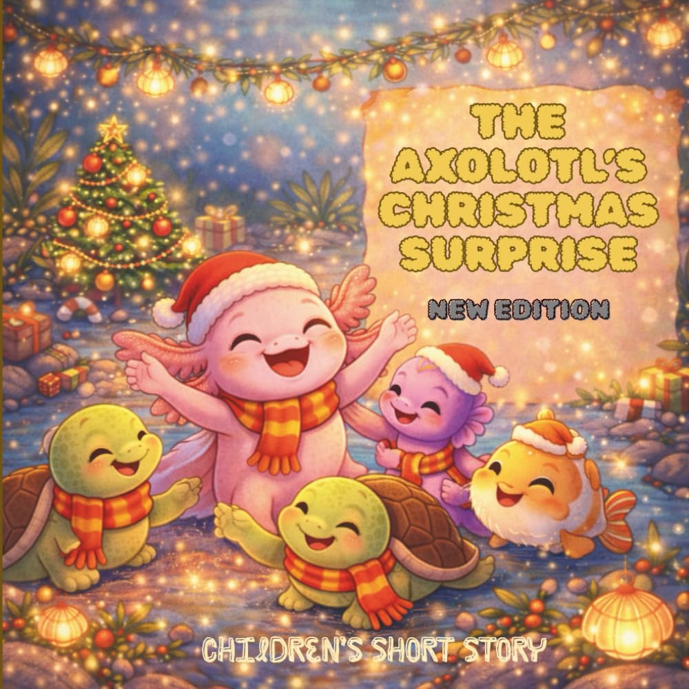 NEW BOOK EDITION:Bezy the Axolotl’s Christmas Surprise: A Heartwarming Pond Story About the True Meaning of Christmas (“Bezy the Axolotl Adventures”)