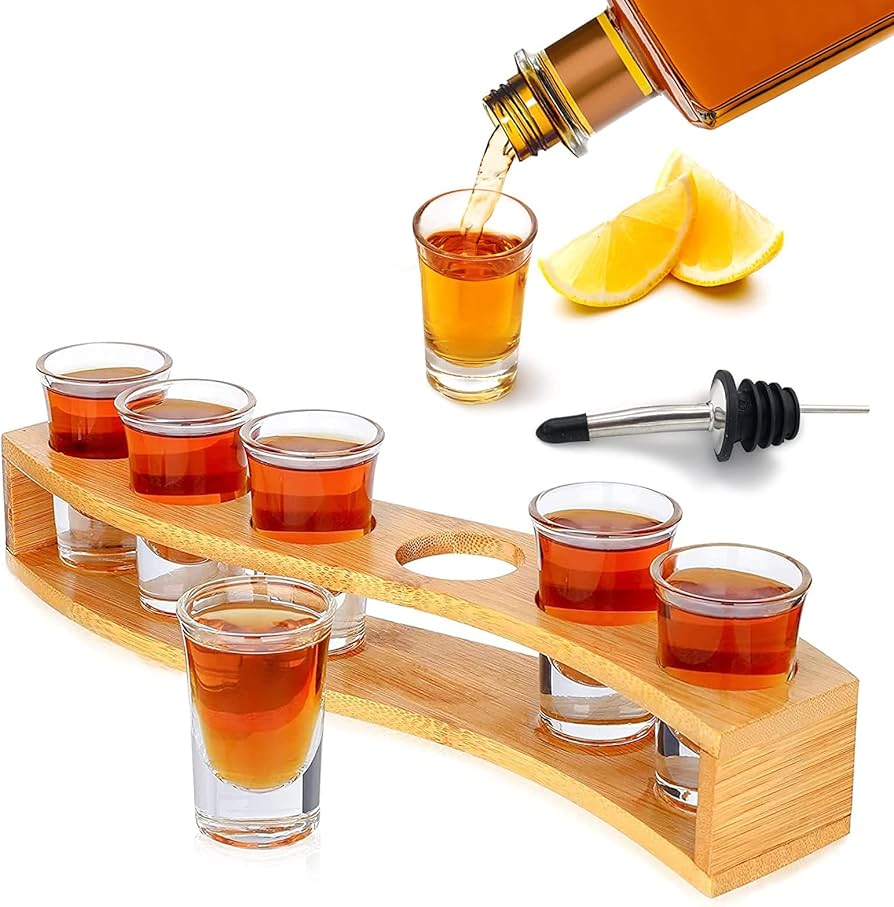 Amazon | ショットグラスセット 15ml ヘビーベース、ウイスキーグラス