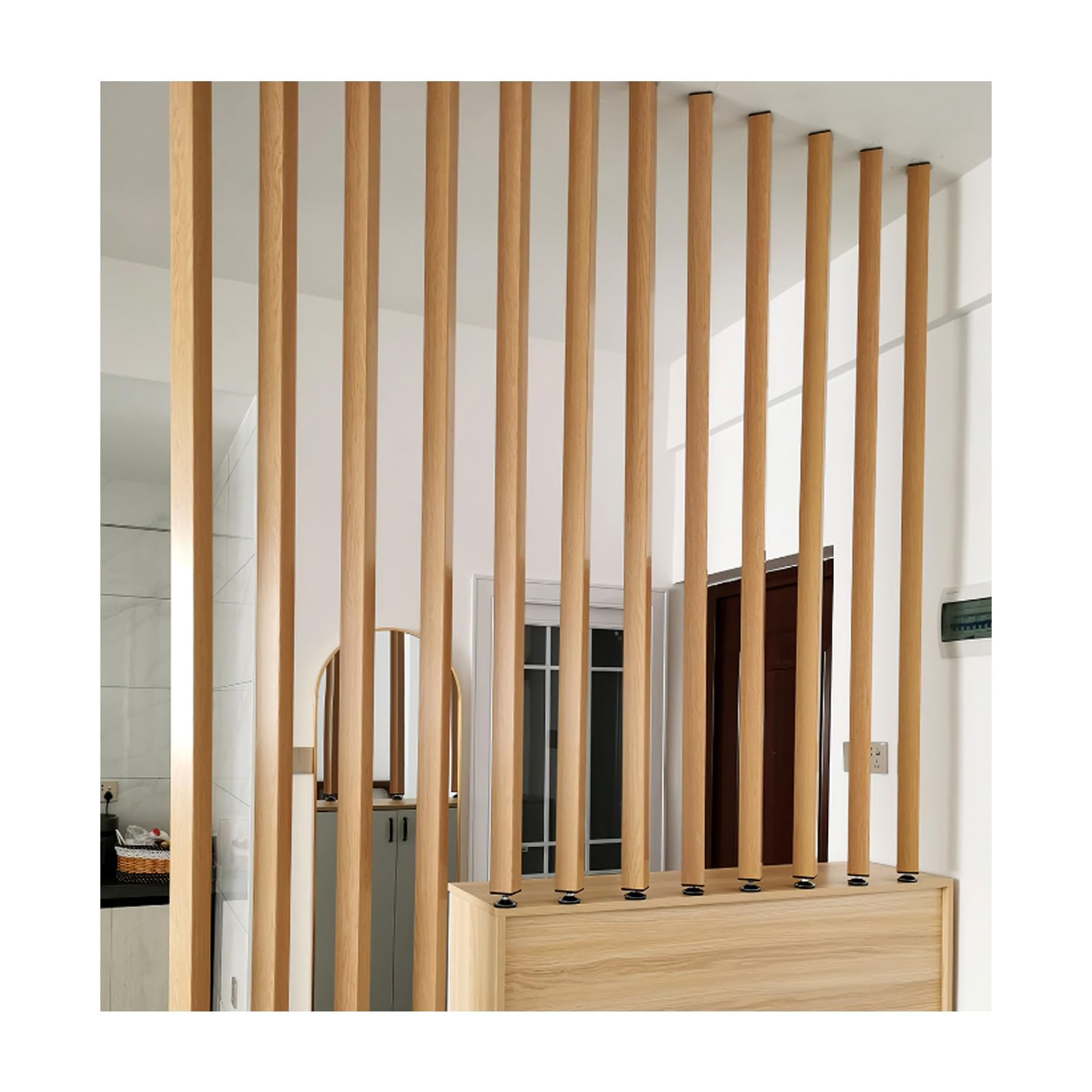 Dalles métalliques Divi en alliage d'aluminium rigide design épuré