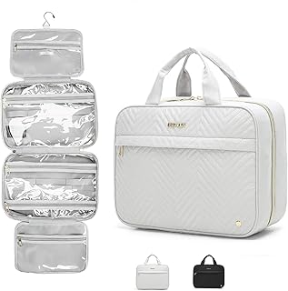 BESMART Neceser impermeable con bolsillo húme...