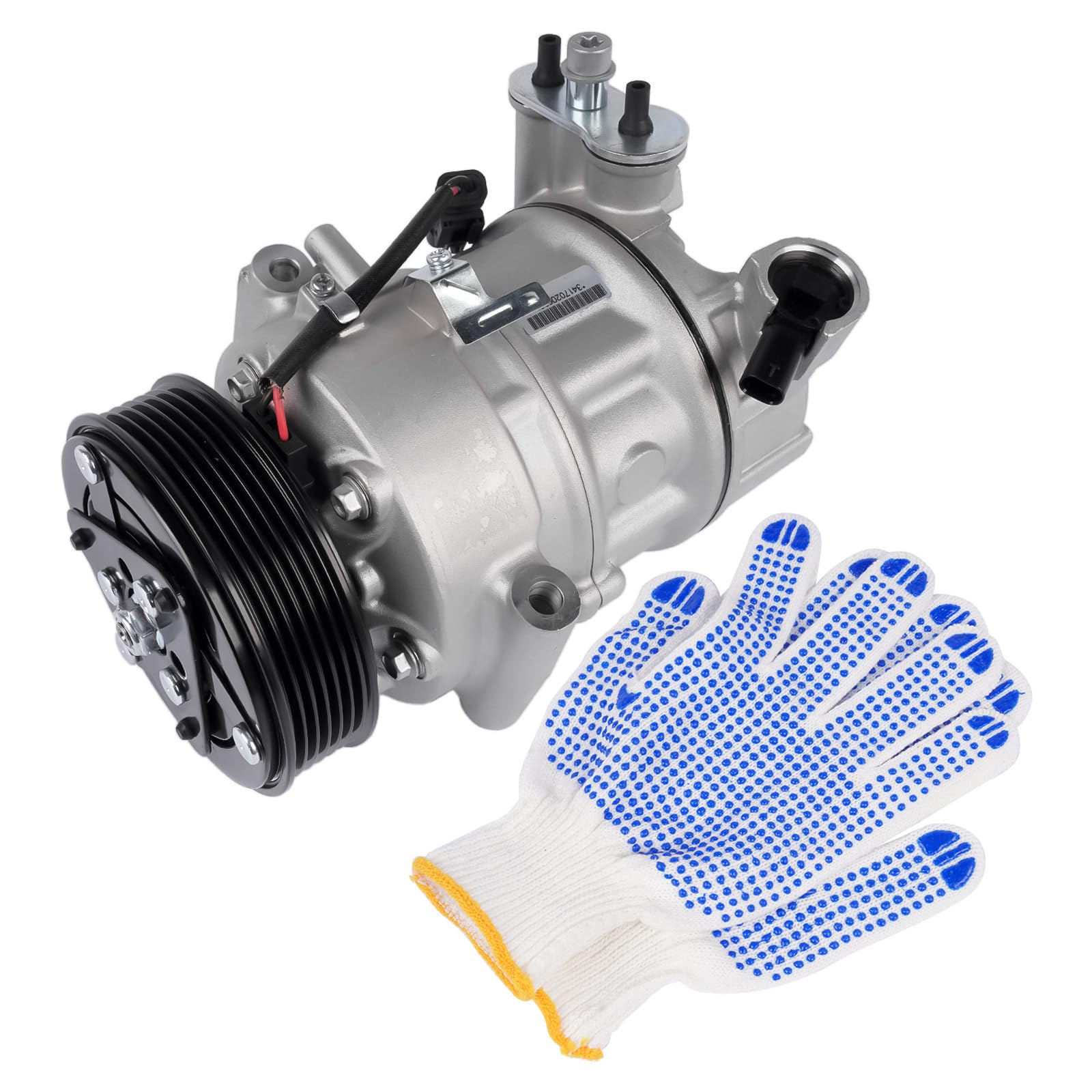 Compresseur de Climatisation 2 Pôles Compatible avec Astra J P10 Caravan GTC Cascada W13 Zafira Tourer C P12 2010-2020 1618493