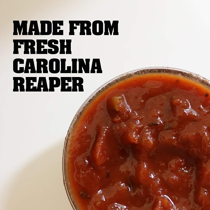 Salsa Picante Carolina Reaper KICKIN' - 13 oz miniatura 4