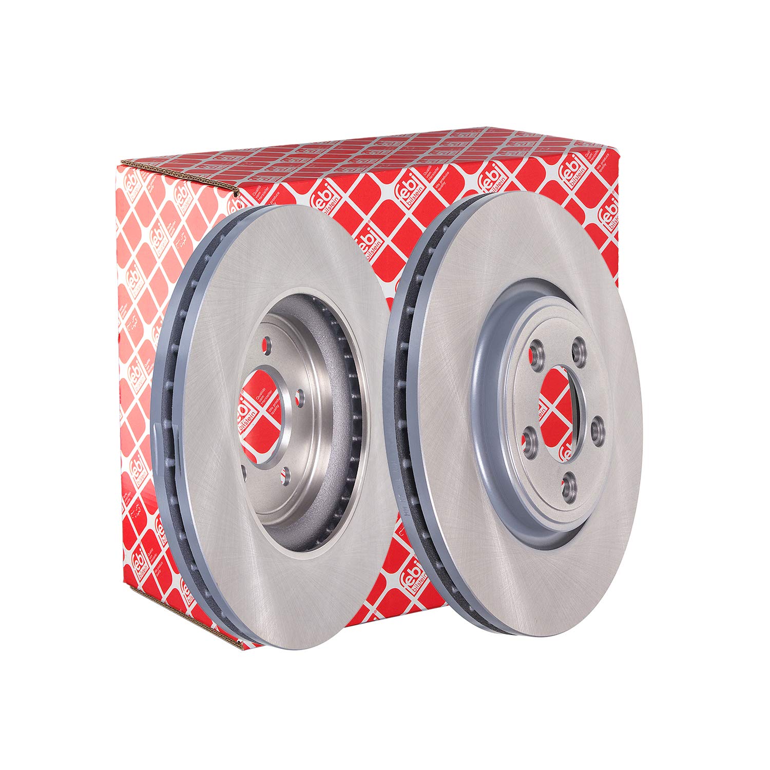 2x Brake Discs Pair Vented fits JAGUAR S TYPE X200 2.7D Front 04 to 07 326mm Set