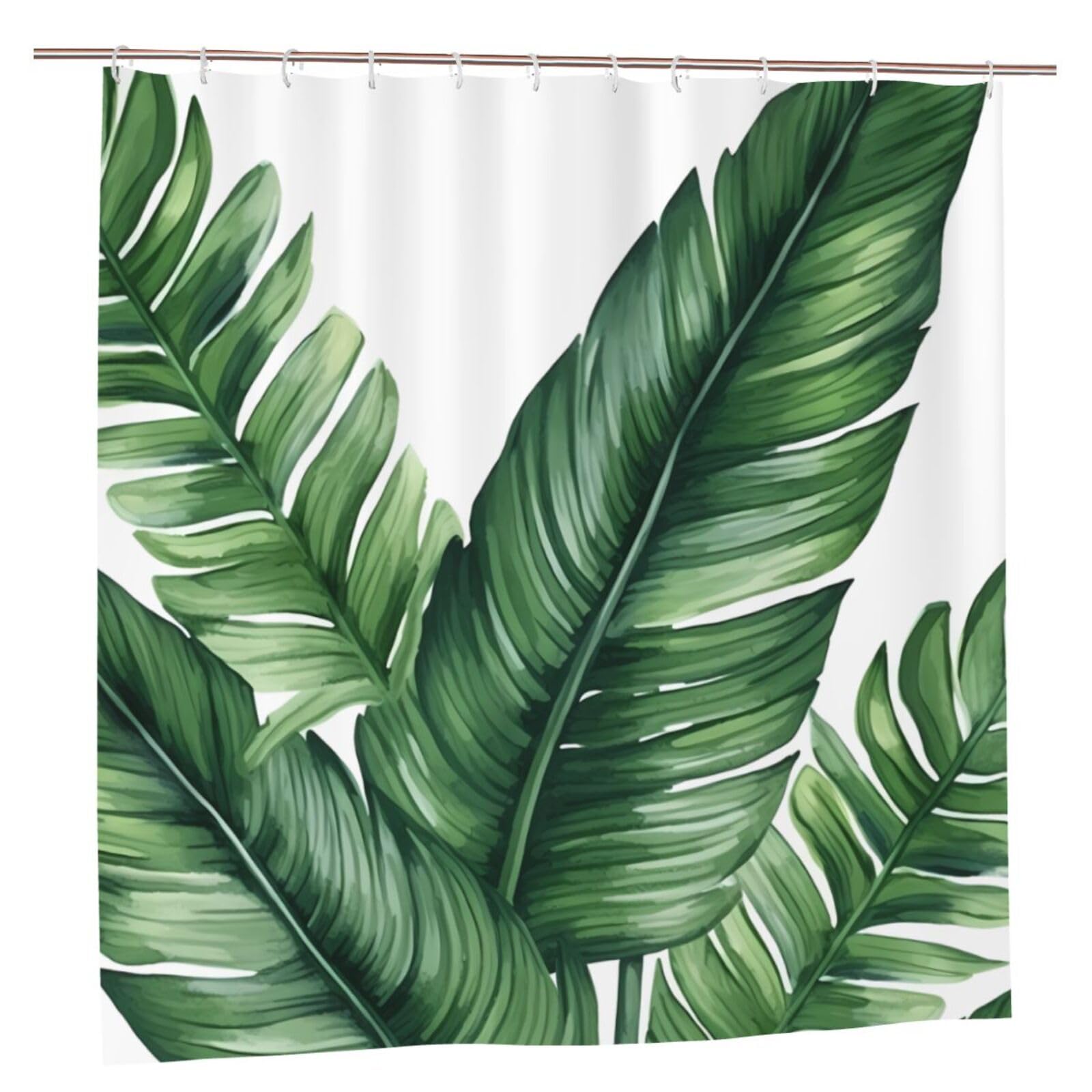 Rideau de douche imprimé rideau de bain imperméable polyester écran intimité baignoire TOMPPY