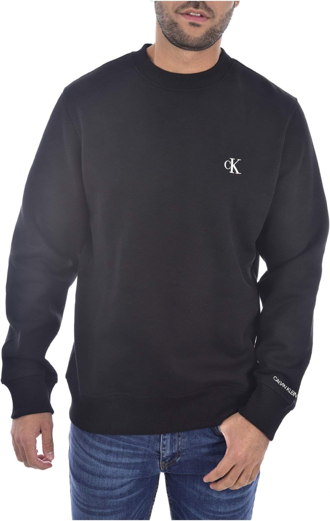 Men's CK ESSENTIAL REG CN Sweatshirt