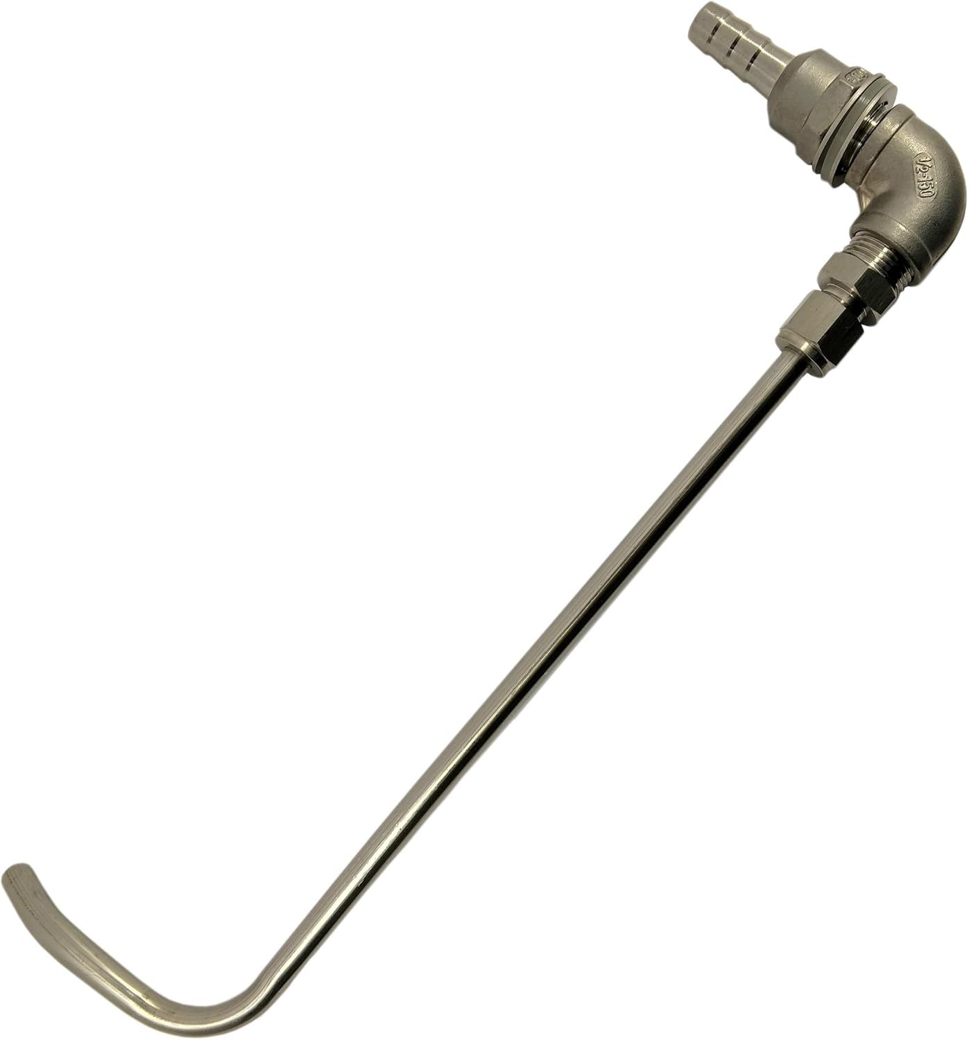 14" Tall Weldless Kettle Return Attachment for Whirlpool Hop Additions Beer Clarifying