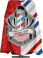 Vista 31 de Capa de peluquero personalizada, Capa de salón para corte de pelo personalizada para hombres