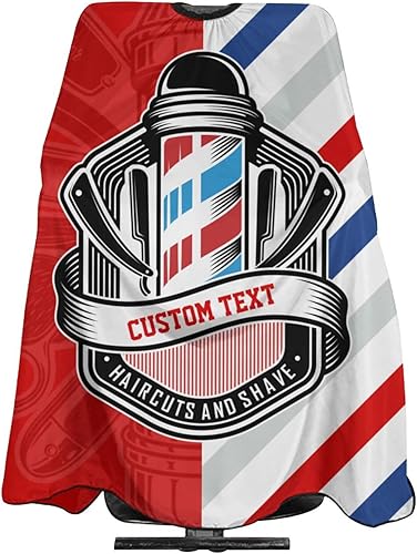Miniatura 31 de Capa de peluquero personalizada, Capa de salón para corte de pelo personalizada para hombres