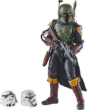 STAR WARS The Vintage Collection Boba Fett Tatooine Deluxe Action Figure, 3.75-Inch-Scale The Book of Boba Fett Toy for Kids