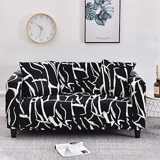 Couverture de canapé facile à installer et confort Couvercle de canapé, housse de canapé élastique couverture de canapé moderne pour salle de séjour coin de la forme en L-de forme L-chaise de forme de