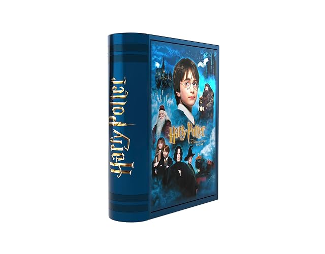 Foto 2 de 8 de CyP Brands- Harry Potter- Caja Metálica con contenido de Harry Potter, Libro Metálico, La Piedra Filosofal