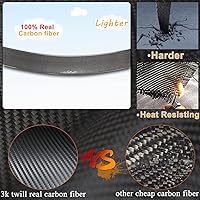 Vista 3 de MCARCAR KIT Alerón de maletero de fibra de carbono para Mercedes Benz 2015-2021 Clase C W205 C180 C200 C250 C300 C400 C43 C63 AMG Sedán tapa trasera