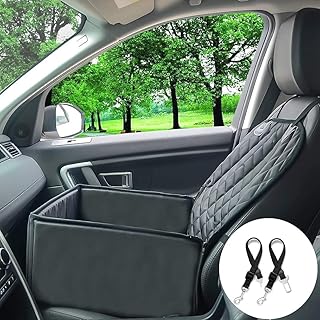 J&C Dog Car Seat Covers Back Seat ,Car Pet Cover,Waterproof Machine Washable & Nonslip Backing Free Pet Barrier Universal Fit Cars SUV Trucks,Durable,Foldable ,Anti-Scratch Pet Car Seat Cover