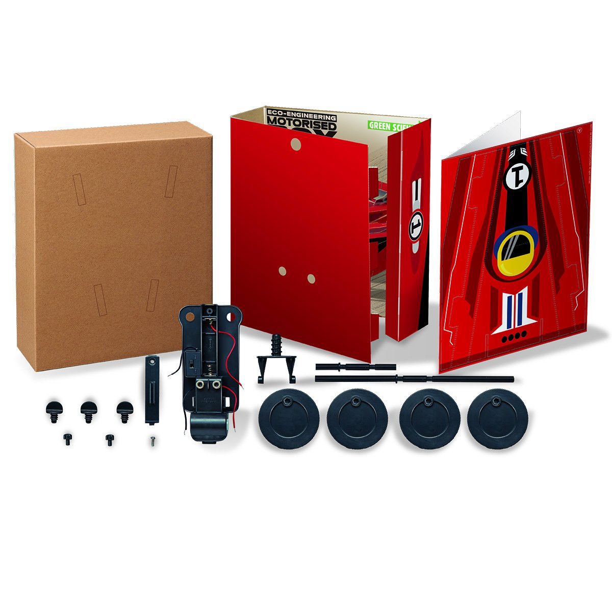 4M Green Science - Box Racer, Rot, Medium - Image 2