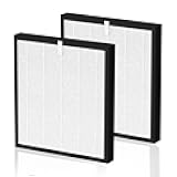 Sinnya TZ-K2 True HEPA Replacement Filter Compatible with ToLife TZ-K2, 3-in-1 H13 Activated Carbon TZ-K2-A Filter, 2 Pack