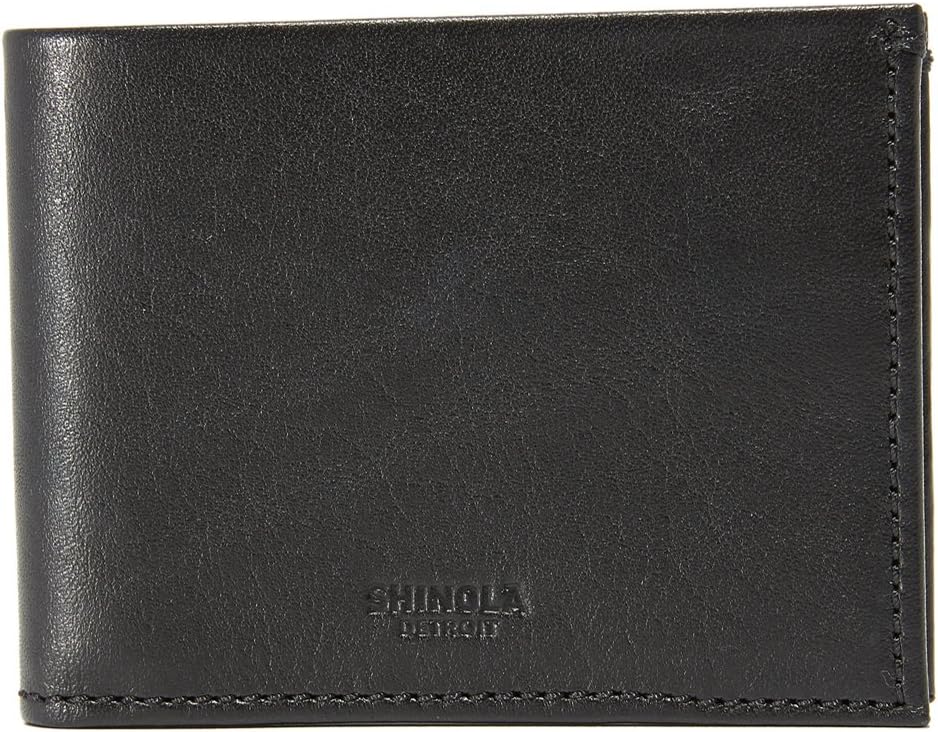 Shinola Detroit Mens Slim Bifold