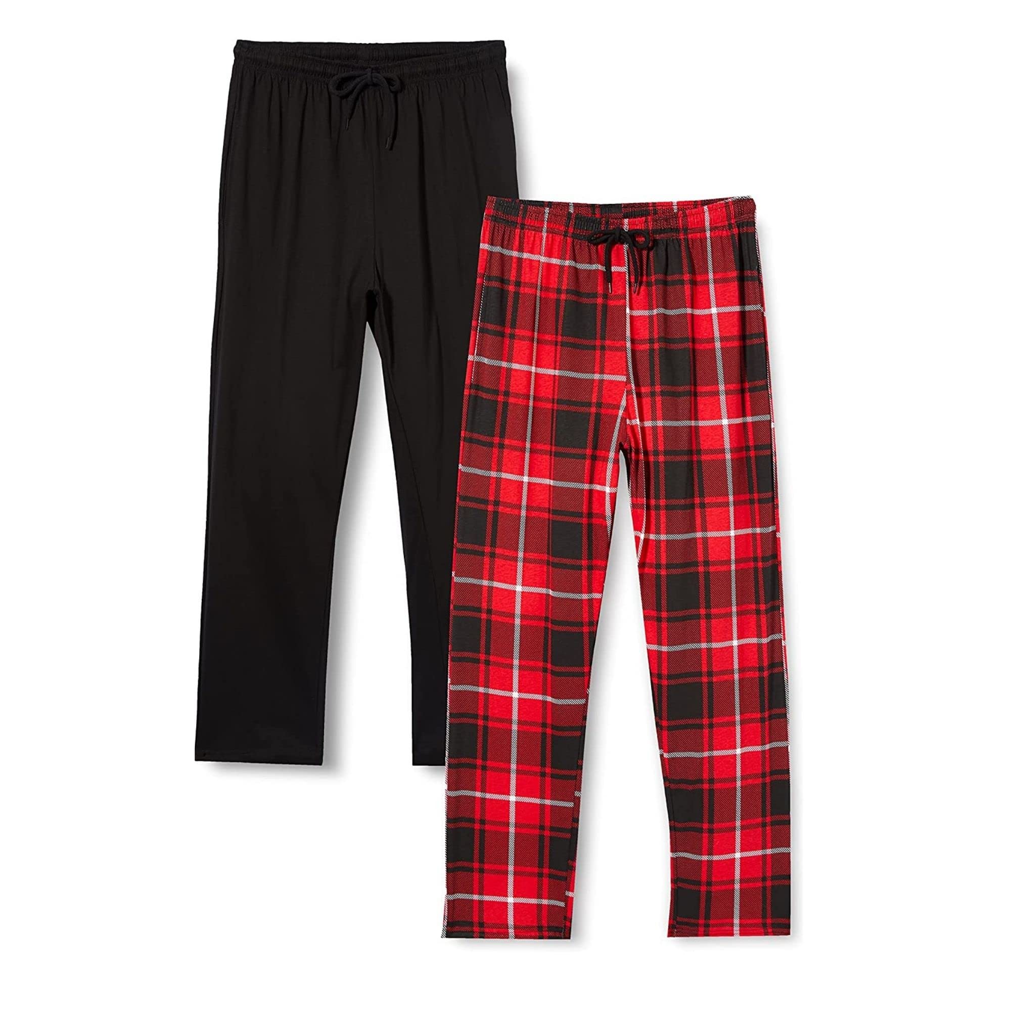 FM London2-Pack Extra Warm Pyjamas for Men - Lightweight Mens Pyjama Bottoms, Loungewear, and Nightwear - Cotton Rich and Comfort Fit