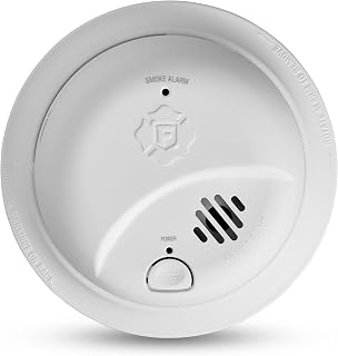 First Alert SMI110 10-Year Sealed Battery Smoke Detector - Precision Detection, Test/Silence, Ionization Sensor