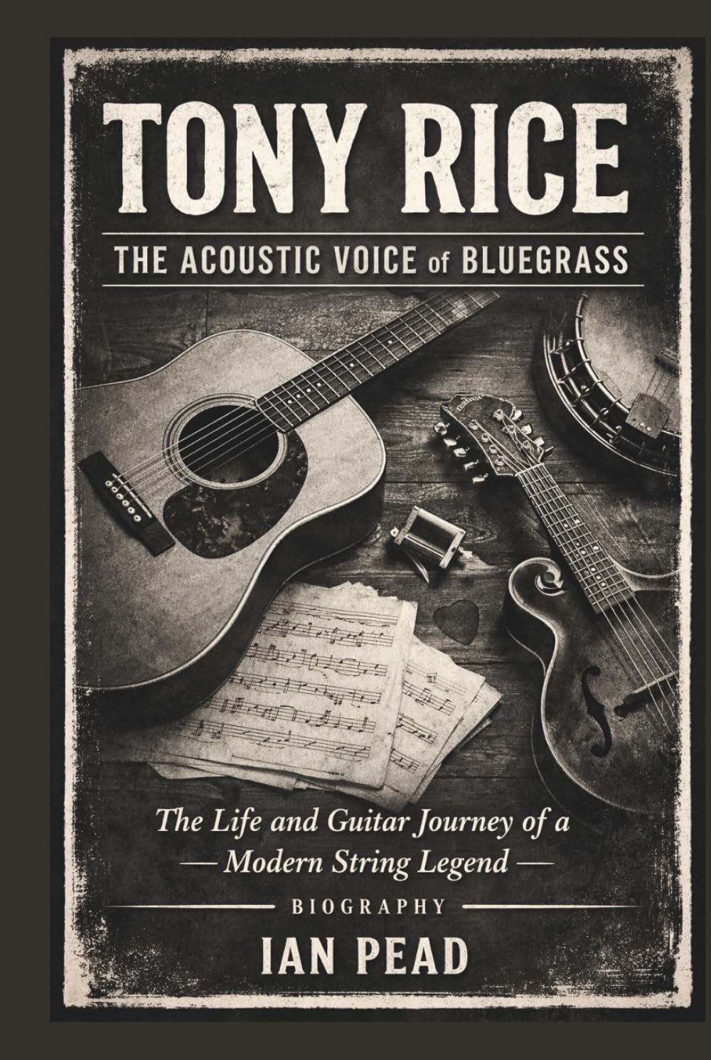 TONY RICE: The Acoustic Voice Of Bluegrass:The Life And Guitar Journey Of A Modern String Legend
