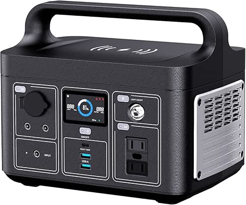 VIGORPOOL Portable Power Station LAKE 300, Solar Generator 320Wh LiFePO4