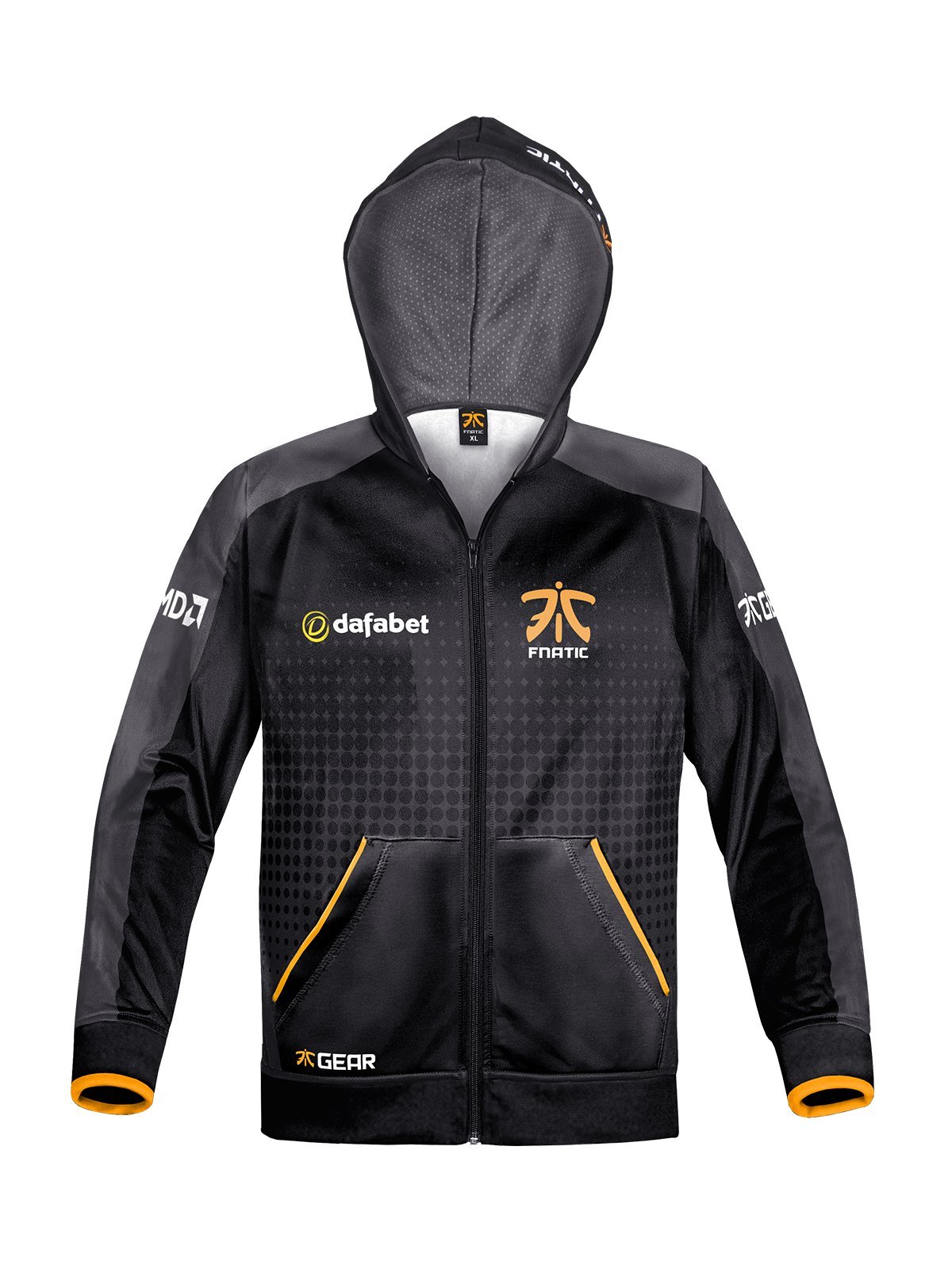 Fnatic Men's Player Zipped Hoodie 2XL