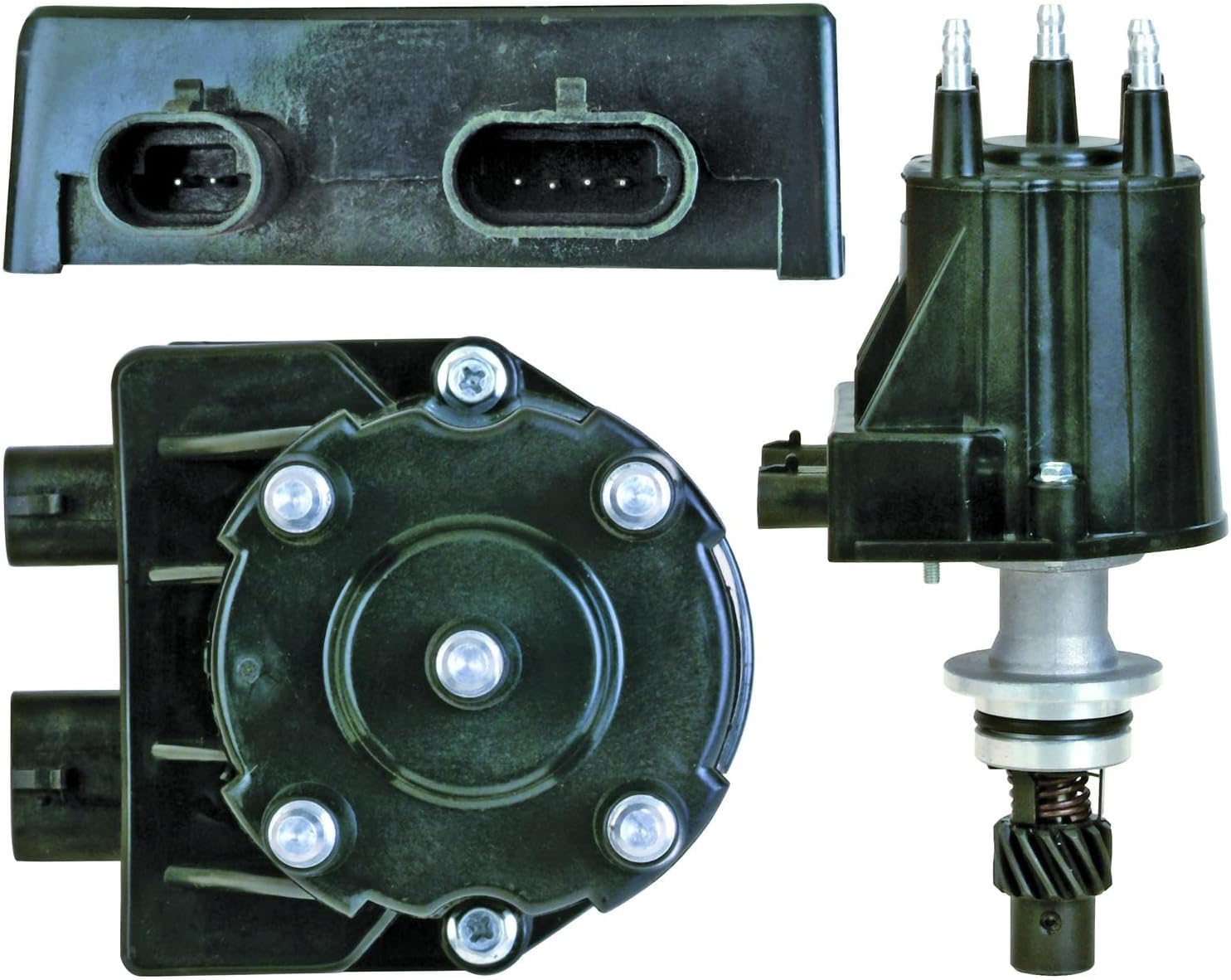 OEG Parts New Distributor Compatible With 1985-93 Buick Skylark, Chevy Astro, GMC Safari, Oldsmobile Ciera, Pontiac Grand Am, 2.5 4-cyl, Replaces 1103632, 1103634, 1103829