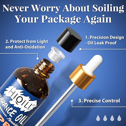 Miniatura 5 de HIQILI - Aceite esencial de sidra de manzana 100ml - Aceite de fragancia pura para hacer velas DIY, jabón, champú, perfecto para aromaterapia,