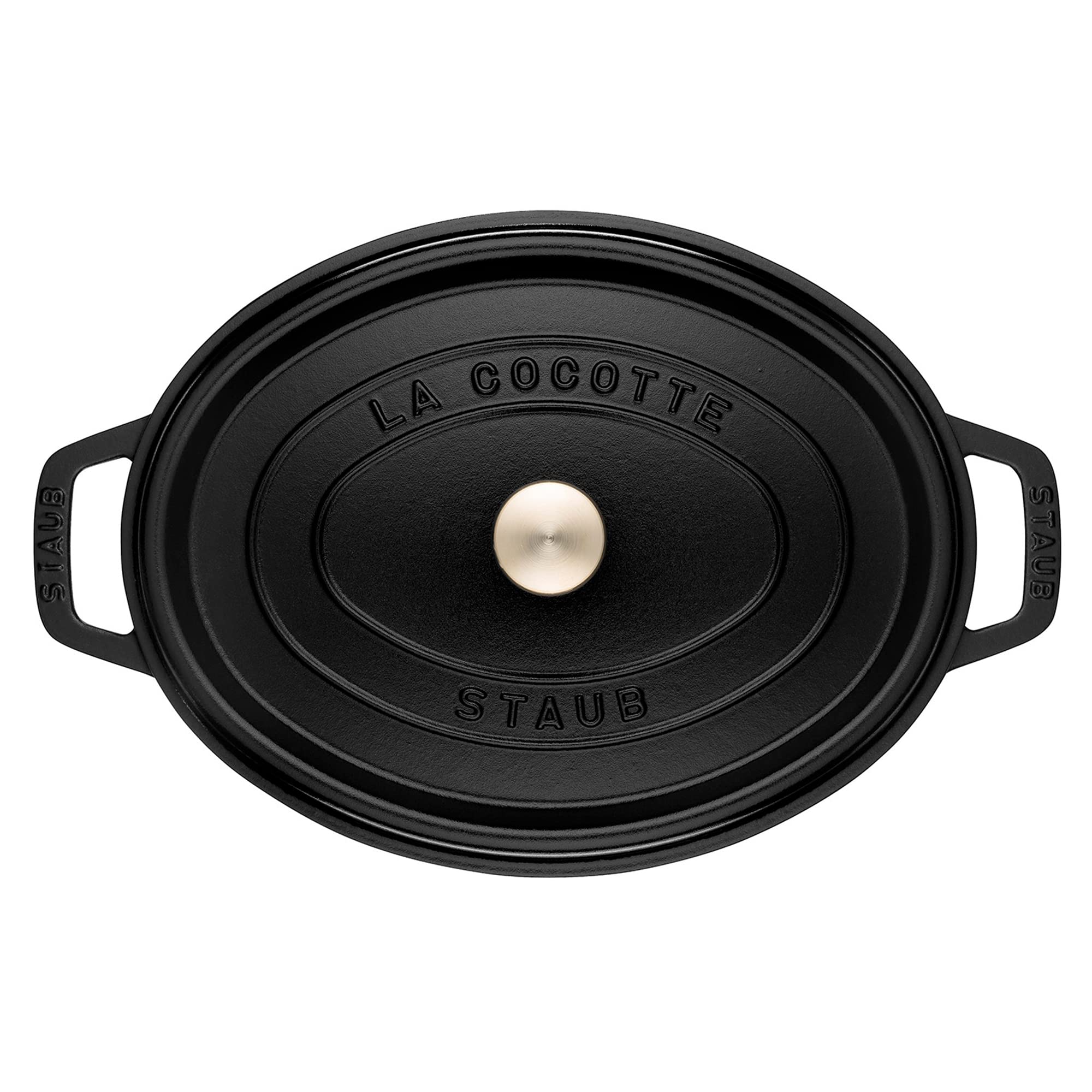 Amazon.com: Staub 5.75 Qt. Black Matte Cocotte # 1103125 (Black