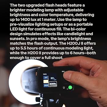Amazon.com : GODOX AD200 Pro II AD200ProII 200Ws 2.4G TTL