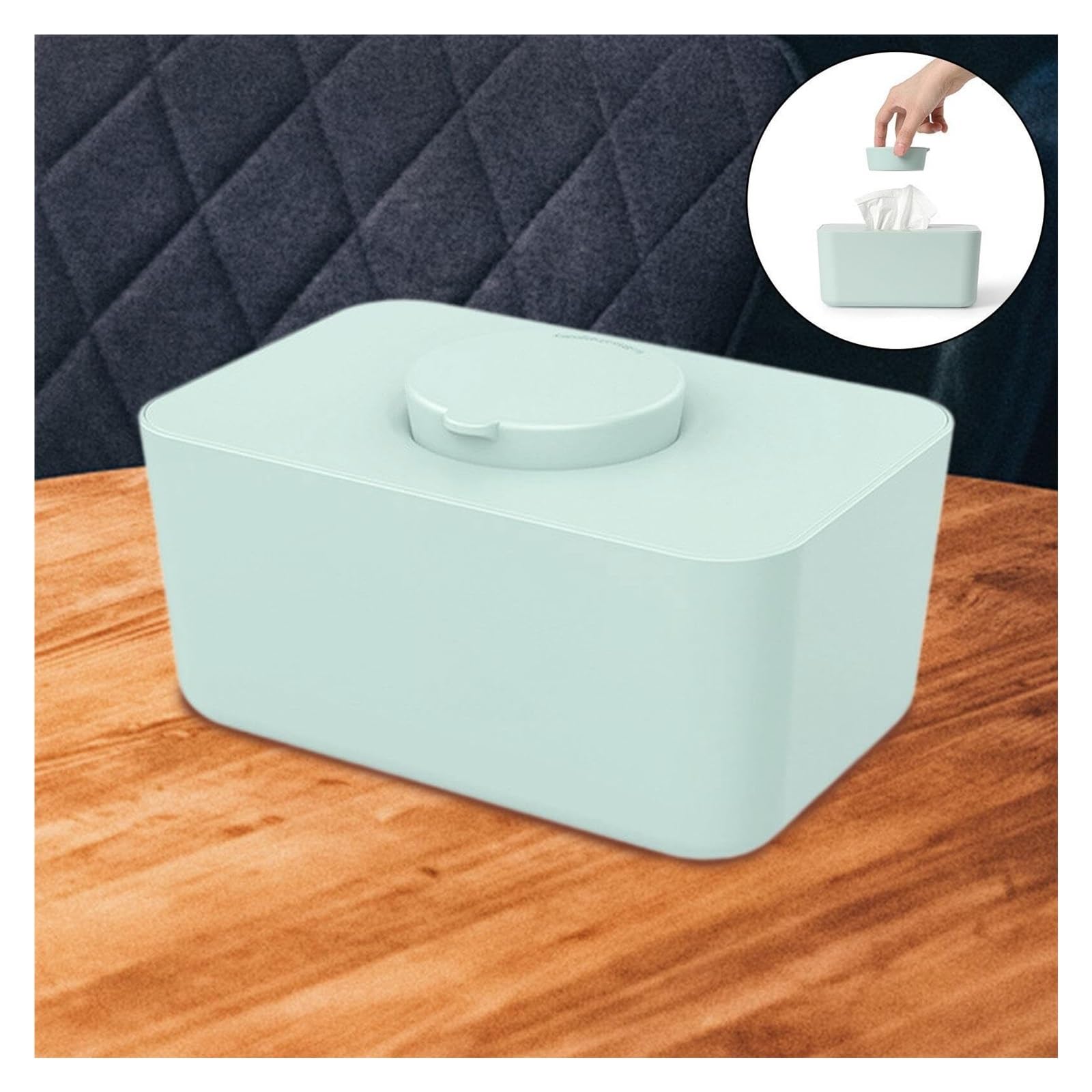 Porte-mouchoirs Boîte à mouchoirs, conteneur, accès Facile, Distributeur de Simples, étui Serviettes pour Une Nouvelle Maison