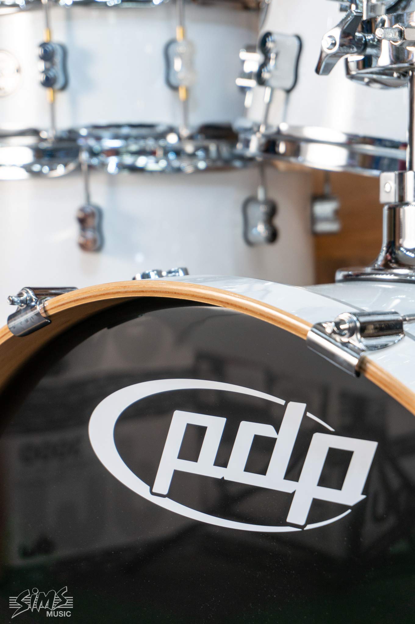 Amazon.com: PDP By DW 5-Piece Concept Maple Shell Pack with Chrome