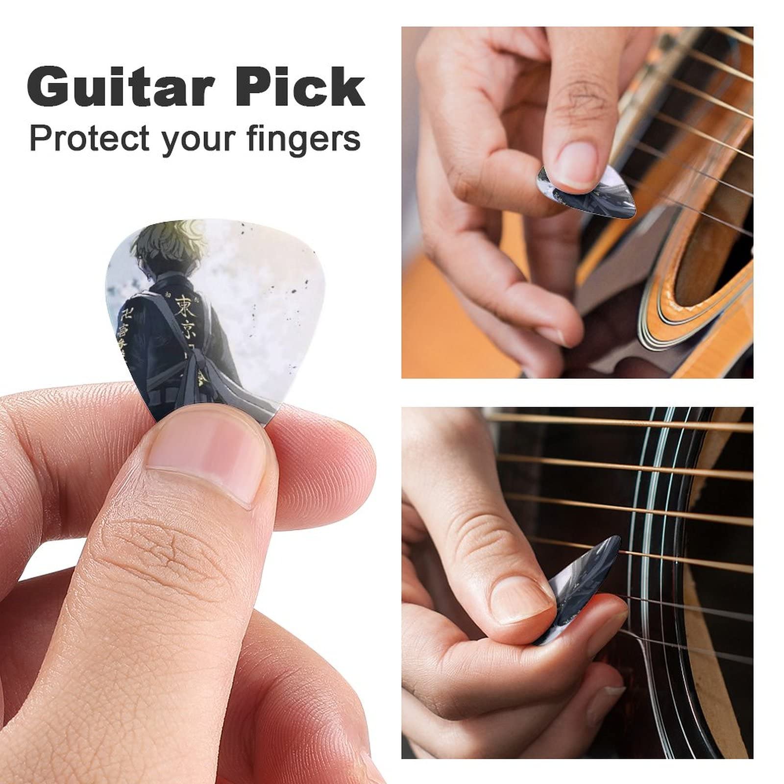 Amazon.co.jp: Tokyo Swastika Revengers Guitar Pick, Electric