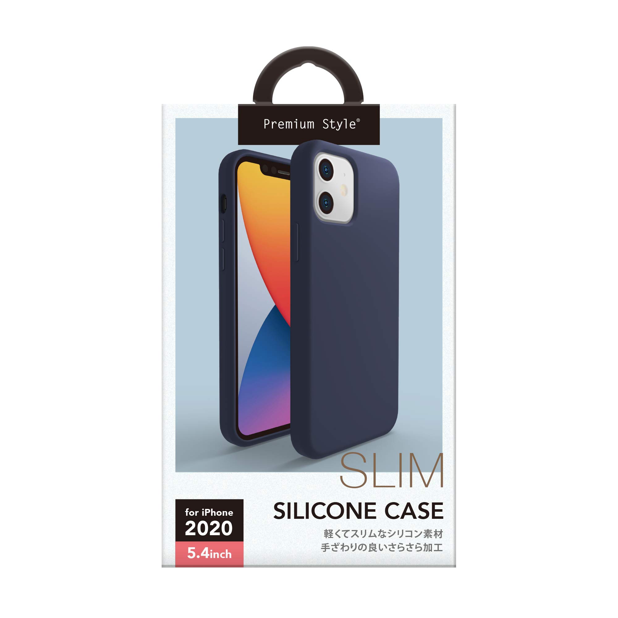 Amazon.co.jp: Premium Style iPhone 12 mini用 シリコンスリム