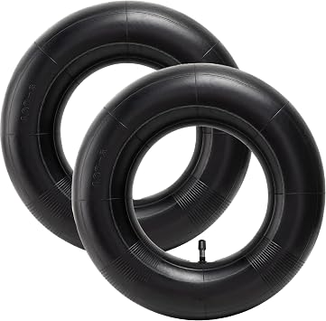 2pcs 4.80/4.00-8 Inner Tube with TR-13 Straight Valve, Compatible with Various Lawn Mowers, Wheelbarrows, Garden Trailers, Go-Karts, Golf Carts and More [Energy Class A]