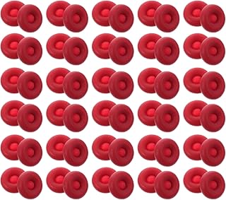 TEHAUX Caulk Saving Cap, 50Pcs Good Sealing Caulk Cap Red Caulk Sealer Saver Open Caulking Tube for Sealing and Preserving CHT Nozzle, for Sealing and Preserving Open Caulking